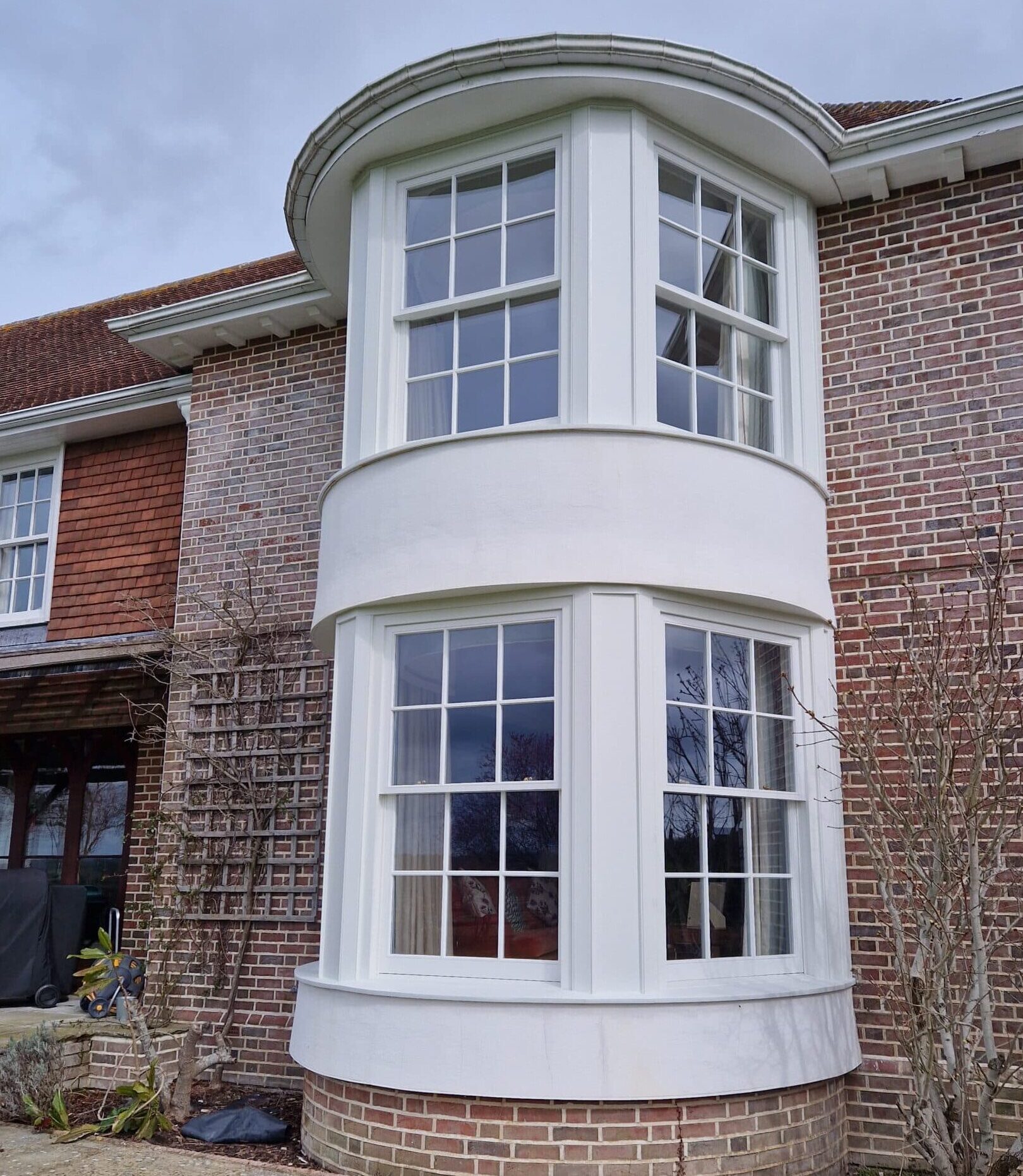 Wooden Bay Windows