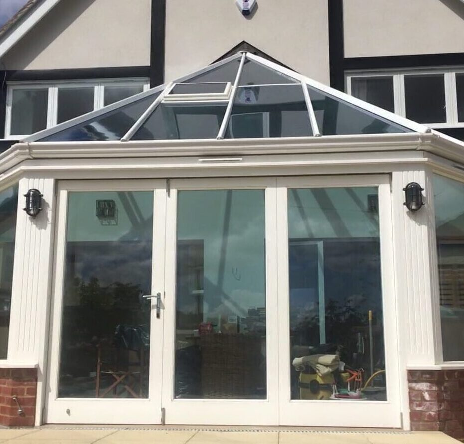 Bifold Doors on a conservatory